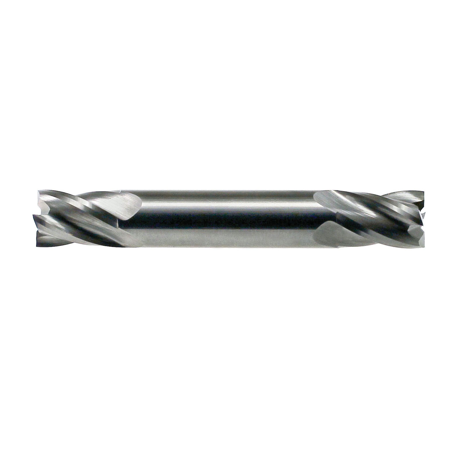 Drillco 75A102C 7500 Center Cutting Double End Imperial Stub Length Finishing End Mill, 1/32 in Dia Cutter, 5/64 in Length of Cut, 4 Flutes, 1/8 in Dia Shank, 1-1/2 in OAL, Bright