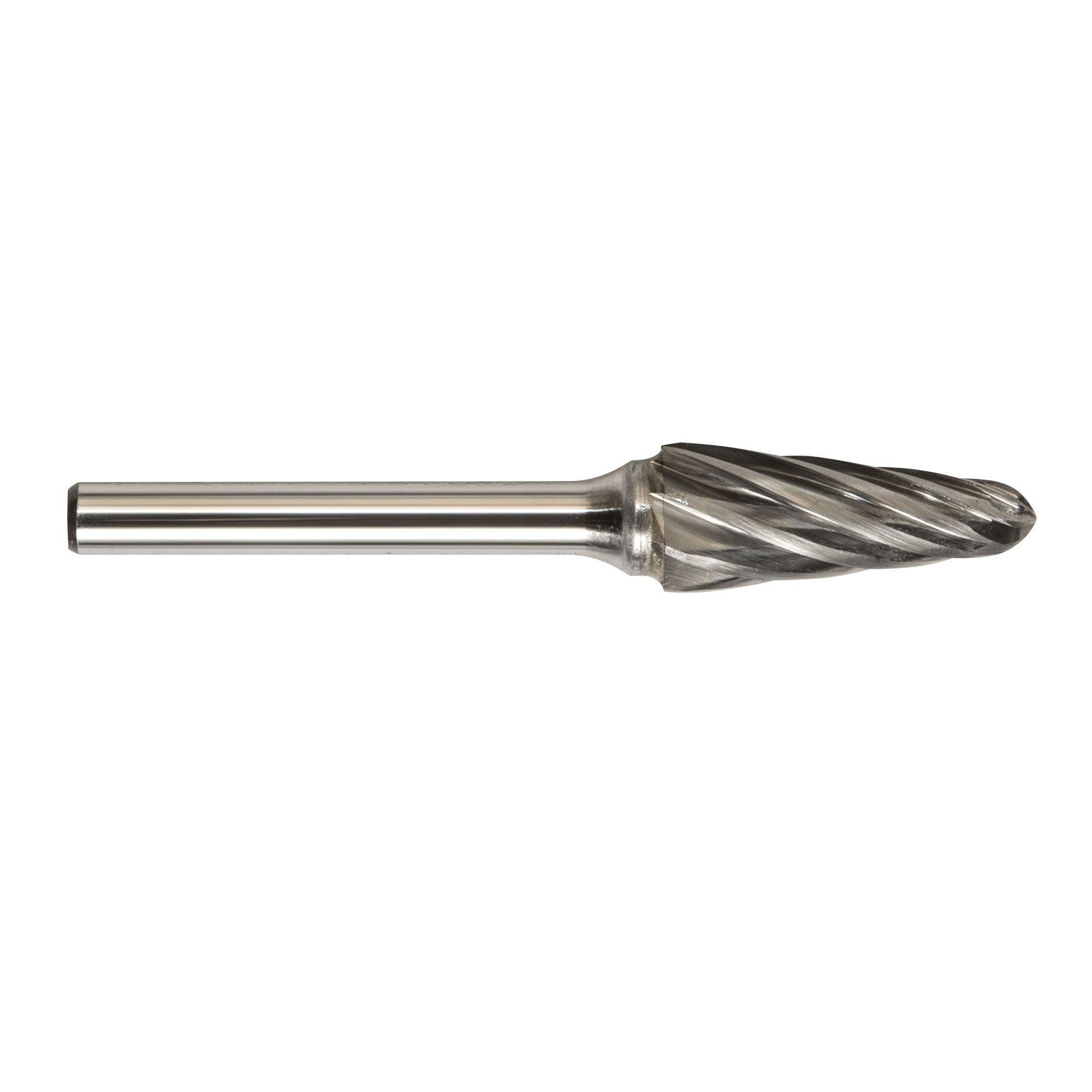 Magnum 7LAL116 7000LAL Carbide Burr, Radius End, Taper Radius (Shape SL) Head, 1/4 in Dia Head, 5/8 in L of Cut, Aluminum Cut
