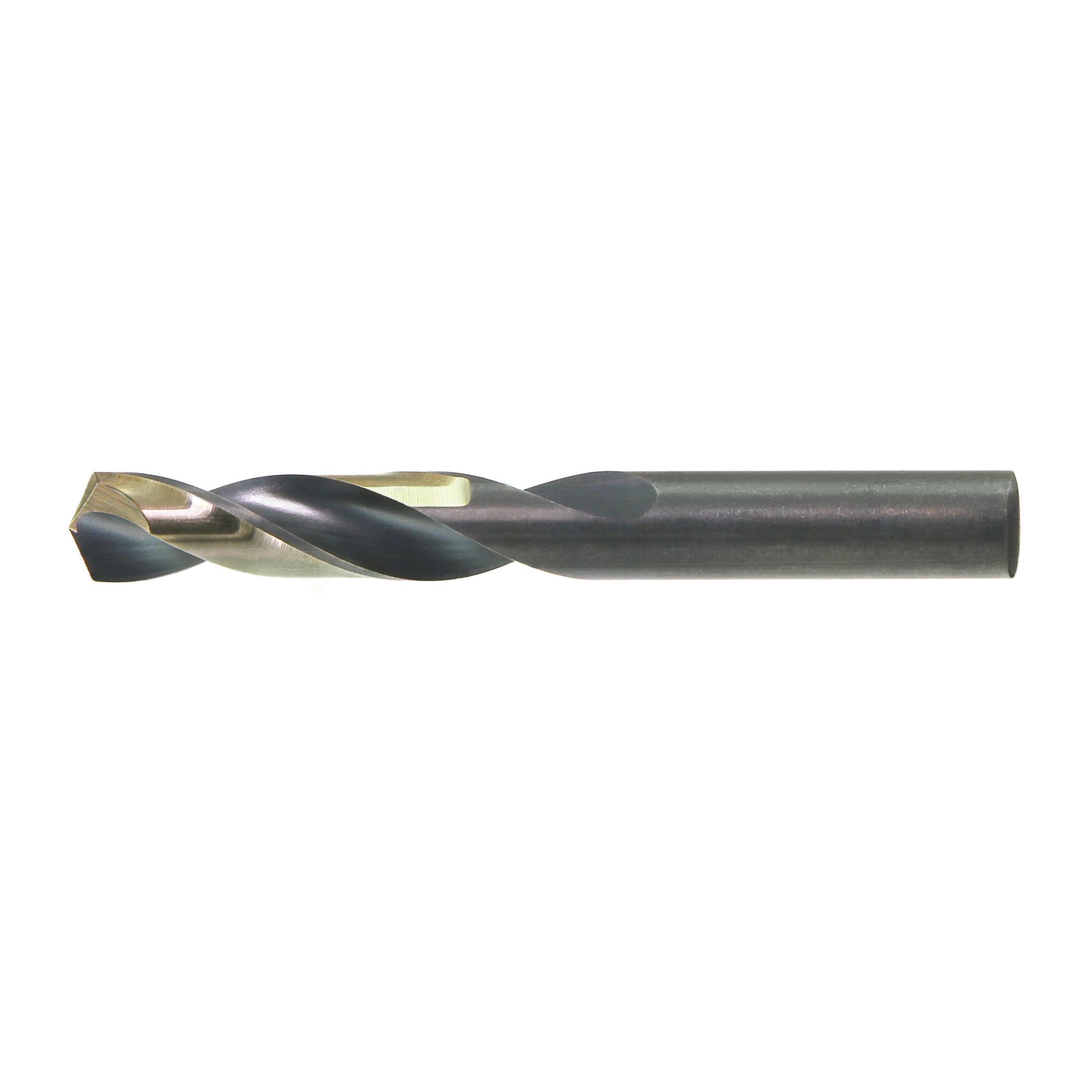 Nitro® 300N104 Type C Heavy Duty Stub Length Screw Machine Length Drill, 1/16 in Drill - Fraction, 0.0625 in Drill - Decimal Inch, HSS, Black/Gold
