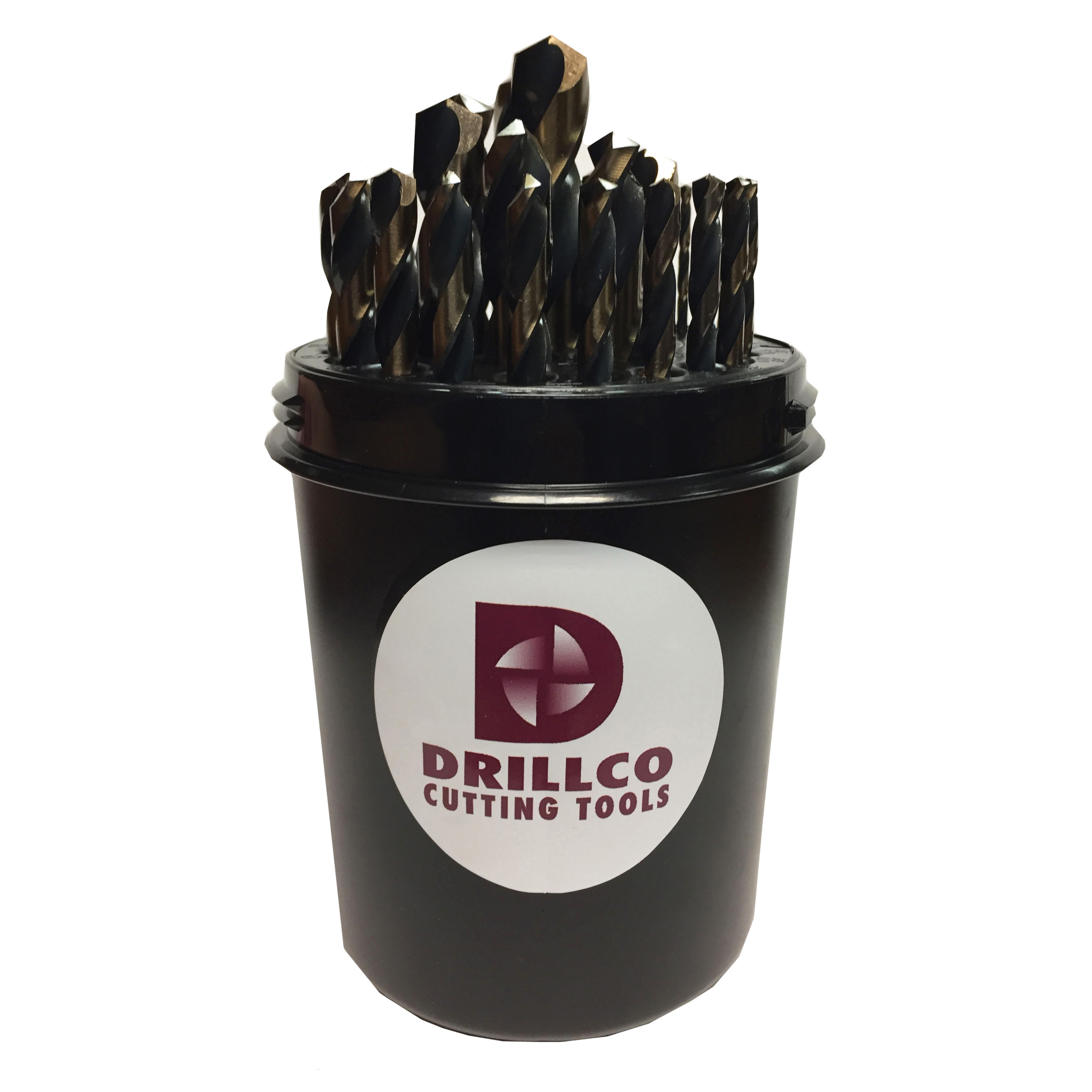 Nitro® 350NW29 Mechanics Length Drill Set, 1/16 in Min Drill Bit, 1/2 in Max Drill Bit, 135 deg Drill Point Angle, 29 Pieces, HSS, Black/Gold