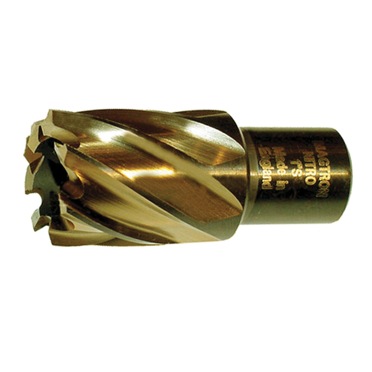 Nitro® 92N128 9200N Imperial Annular Cutter, 7/16 in Dia Cutter, 2 in D Cutting, Cobalt, Round Shank