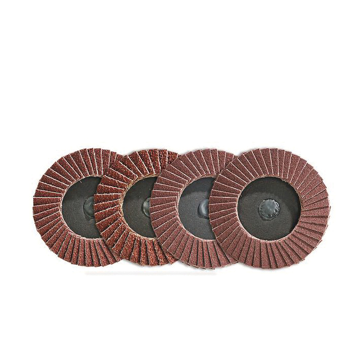 Walter Surface Technologies TWIST™ 04A254 04-A Close Coated Flap Disc, 2-1/2 in Dia Disc, 40 Grit, Coarse Grade, Aluminum Oxide Abrasive, Type R Disc