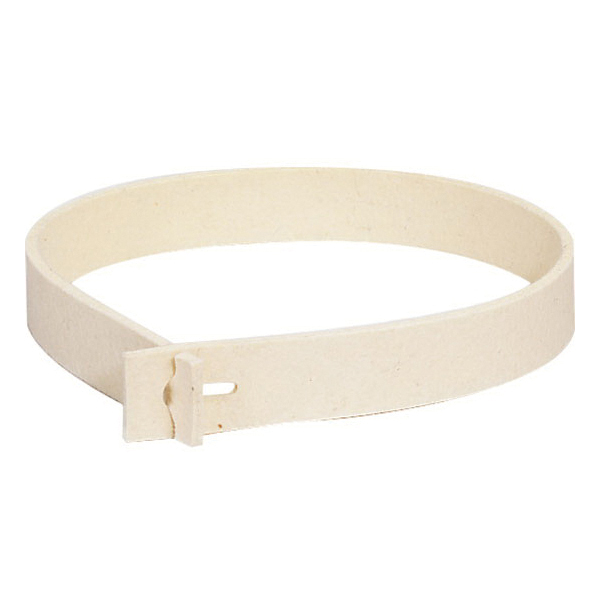 Walter Surface Technologies T-Lock™ 07T225 Coated Polishing Felt Belt, 1-3/16 in W x 24 in L, Merino Felt Abrasive