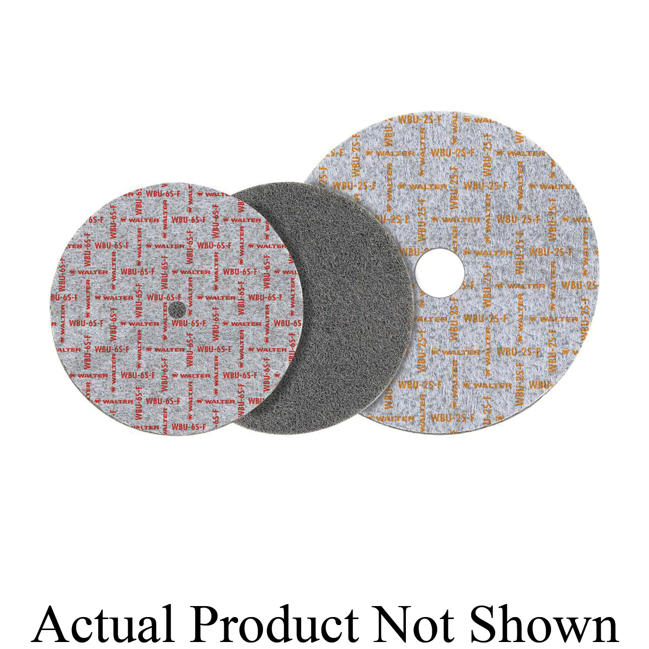 Walter Surface Technologies Blendex U™ 07U321 Bench Grinding Wheel, 3 in Dia Wheel, 3/8 in Center Hole, 1/4 in W Face, Fine Grade, Silicon Carbide Abrasive