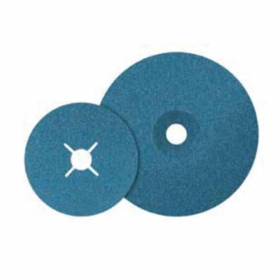 Walter Surface Technologies TOPCUT™ 15P702 15-P Coated Sanding Disc, 7 in Dia Disc, 7/8 in Center Hole, 24 Grit, Coarse Grade, Zirconia Alumina Abrasive, Arbor Attachment