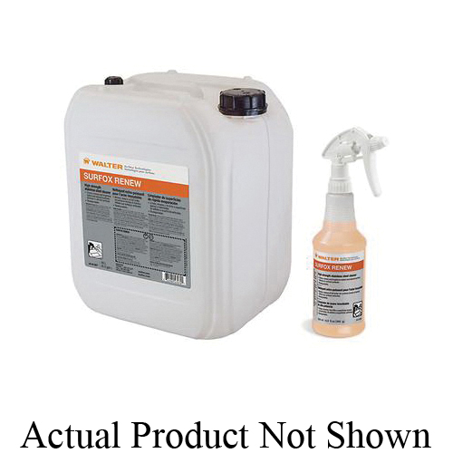 Walter Surface Technologies 54A083 SURFOX™ RENEW Rust Remover, 16.9 oz, Orange, Liquid Form
