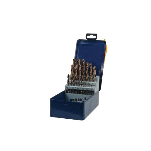 Walter Surface Technologies SST+™ 01E625 Drill Bit Set, 1 mm Min Drill Bit, 13 mm Max Drill Bit, 135 deg Drill Point Angle, 25 Pieces
