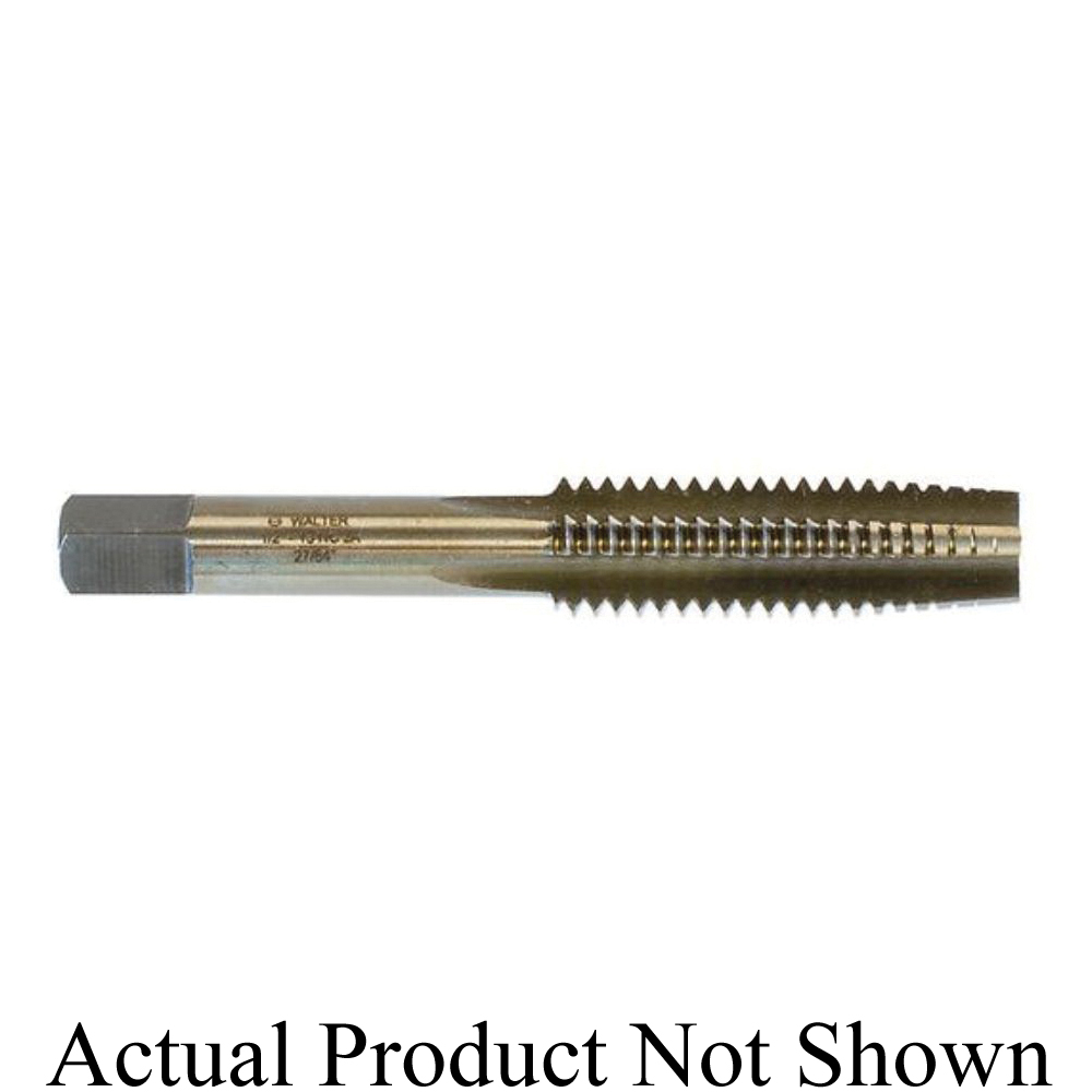 Walter Surface Technologies SST+ HSS™ 03A081 Hand Tap, #8-32 Thread, Taper Chamfer, 3 or 4 Flutes, Bronze, HSS