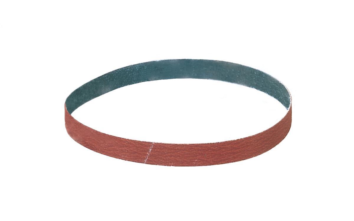 Walter Surface Technologies 14B062 Heavy Duty Sanding Belt, 1/2 in W Belt x 24 in L, 120 Grit, Aluminum Oxide Abrasive, Y-Polyester Backing
