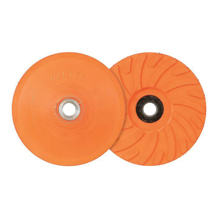 Walter Surface Technologies 15D154 Rubber Backing Pad, 5 in Dia Pad