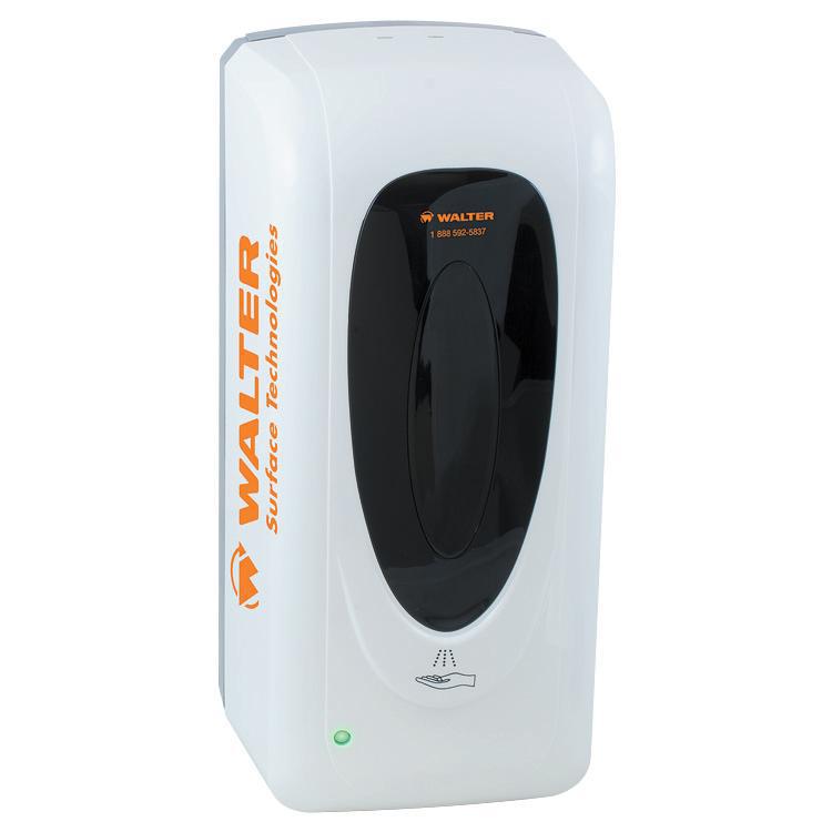 Walter Surface Technologies 53L132 Gel Touchless Dispenser, Floor Mounting, Plastic