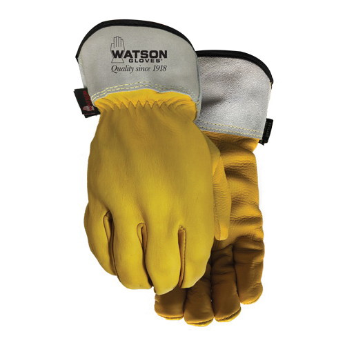 Storm Trooper 9407-XXL 9407 Ice Storm General Purpose Work Gloves, General Purpose, Wing Thumb Style, 2XL, Cowhide Leather Palm, Cowhide Leather, Tan, Resists: Oil and Water, 3M™ Thinsulate™ C100 Lining