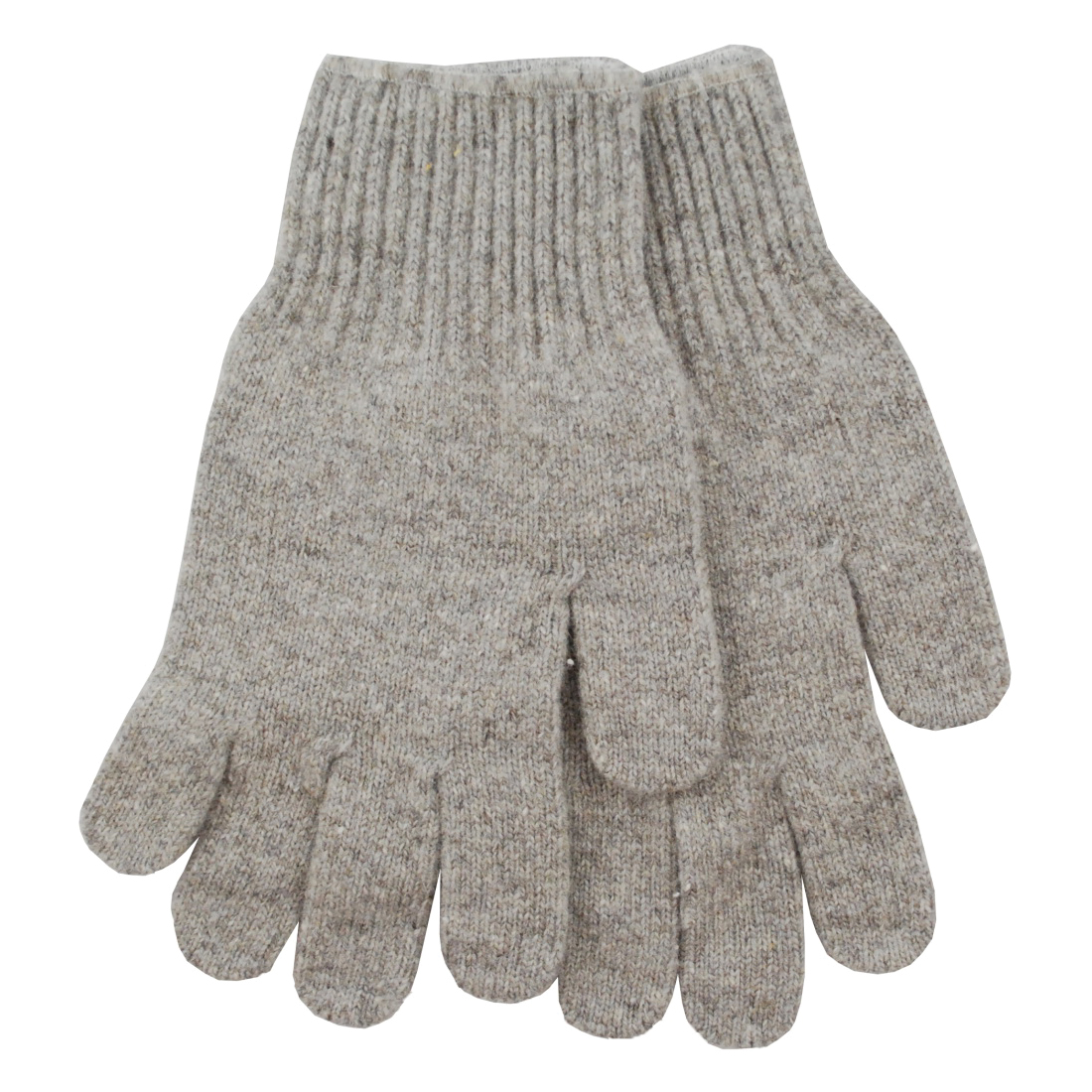 Watson 2050 Wooly Mammoth General Purpose Work Gloves, General Purpose, Straight Thumb Style, L, Wool/Nylon Palm, Wool/Nylon, Gray, Knit Wrist Cuff