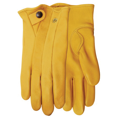 Watson 567-10 Stagline General Purpose Gloves 567, Work, Canadian Roper/Inset Thumb Style, SZ 10, Full Grain Deerskin Leather Palm, Full Grain Deerskin Leather, Unlined Lining