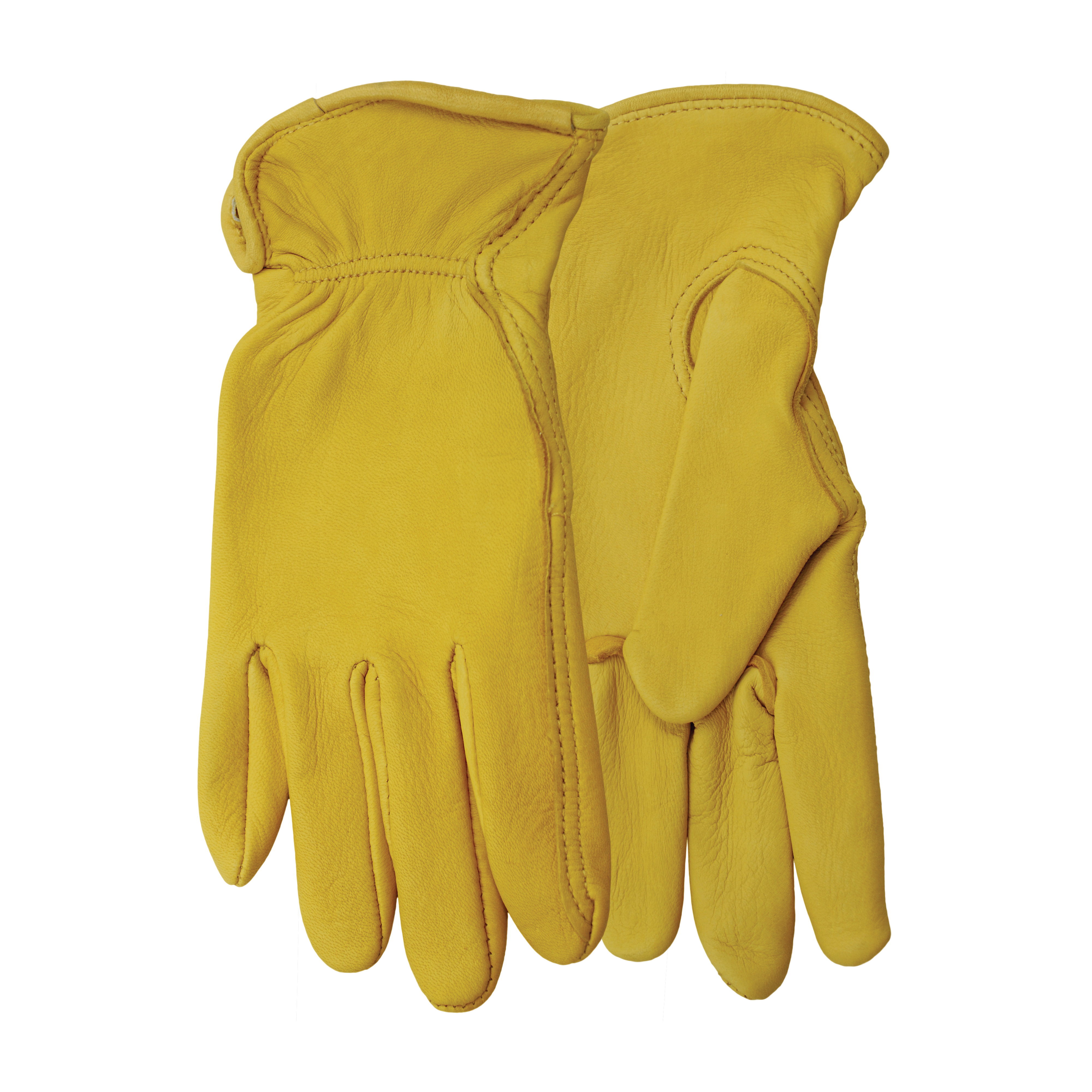 Watson 576-M 576 Women's Range Rider General Purpose Gloves, Leather Drivers/Work, Keystone Thumb Style, M, Premium Full Grain Deerskin Leather, Tan, Elastic/Shirred Cuff