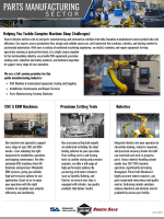 Parts Manufacturing Sector 