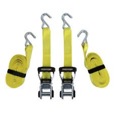 1inX20ft Poly Tie-down Ratchet Strap