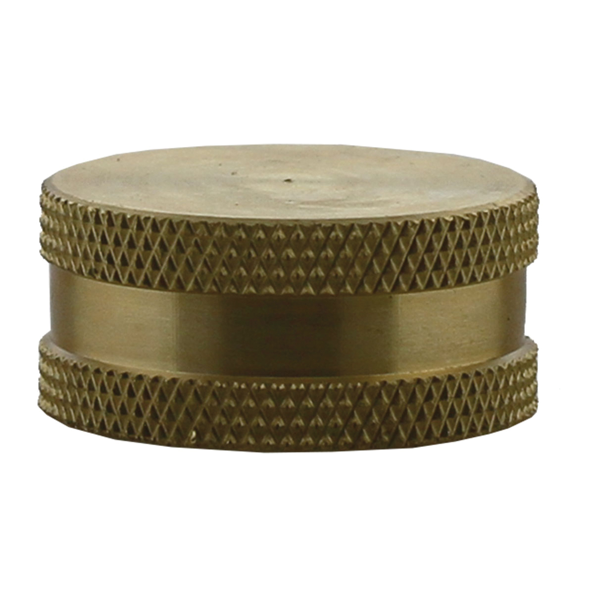 Boshart Industries BG-200-12 Cap Nut With Washer, 3/4 in Nominal, Female Hose Thread End Style, Brass, Import