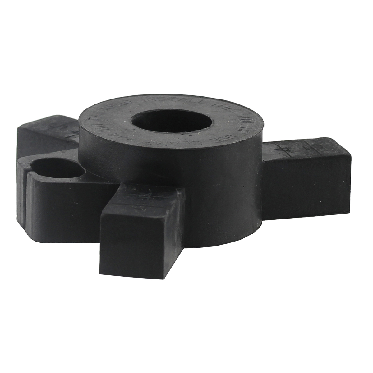 Boshart Industries TAS46-10 Spider Torque Arrestor, For Use With 1 in Drop Pipe, 4 to 6 in Well Casing, SBR, Black, Import