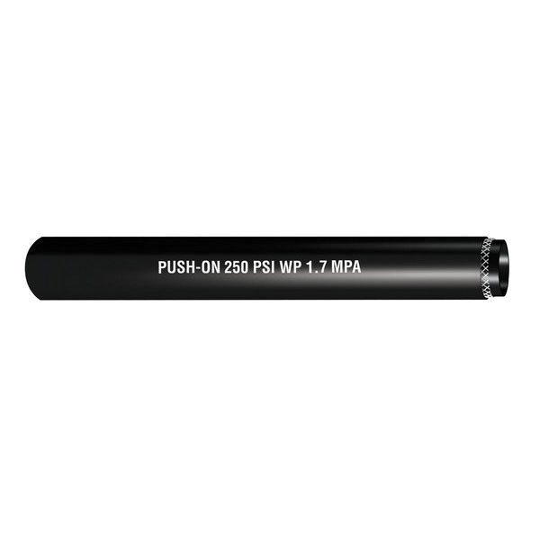 Buchanan Rubber PON-050-B Push-On Hose, 1/2 in Nominal, 250 psi Working, Nitrile Rubber