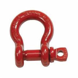 Crosby® 1018482 Self-Colored Anchor Shackle, 3.5 ton Load, 5/8 in, 0.63 in Dia Screw Pin, Painted Red