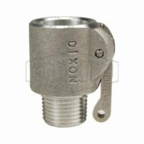 Dixon® 50-B-AL Type B Cam and Groove Coupler, 1/2 in Nominal, Female Coupler x MNPT End Style, Aluminum, Domestic