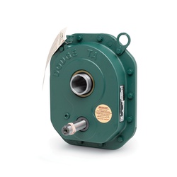 TXT209AT Dodge® Torque-Arm™ II 903002 Heavy Duty Single and Double Reduction Speed Reducer, Solid Shaft Input, Twin Tapered Bushed Bore Output, 10 hp, 15:1 Gear
