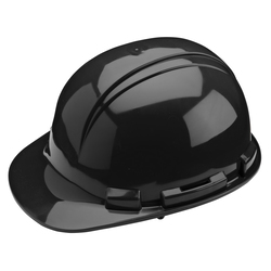 DYNAMIC HP241R11 Whistler HP241R Cap Style Hard Hat, SZ 6-1/2 Fits Mini Hat, SZ 8 Fits Max Hat, HDPE, 4-Point Nylon Suspension, ANSI Electrical Class Rating: Class E, ANSI Impact Rating: Type I, Sure-Lock® Ratchet Adjustment