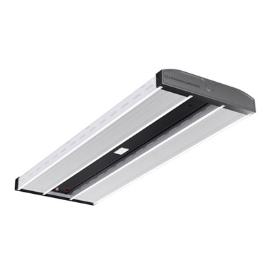 Lithonia Lighting® I-BEAM® IBL 24L WD LP740 DLC Wide Distribution High Bay Lighting,) Static LED Lamp, 120 to 277 VAC, Gloss/White/Textured Dark Gray Housing