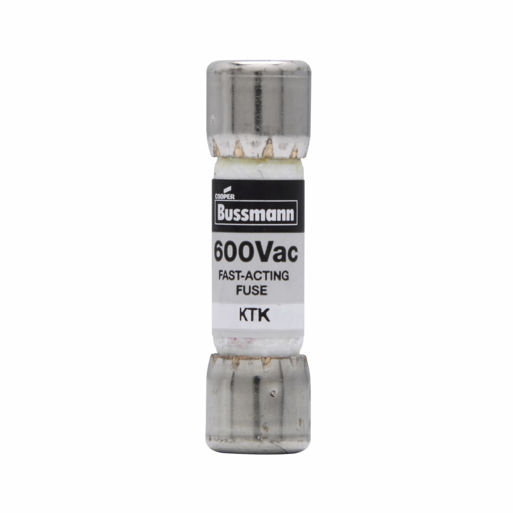 Bussmann Limitron™ KTK-3/4 Fast Acting Low Voltage Supplemental Fuse, 0.75 A, 600 VAC, 100 kAIC Interrupt, Class: Supplemental, Cartridge Body