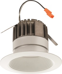 Lithonia Lighting® 4BPMW LED 30K 90CRI M6 Dimmable Retrofit LED Module, Static LED Lamp, 120 VAC, Aluminum Housing