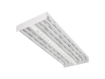 Lithonia Lighting® I-BEAM® IBZT5 4 Contractor Select High Bay Fixture, (4) Fluorescent/T5SHO Lamp, 120/277 VAC, Enamel Painted Housing
