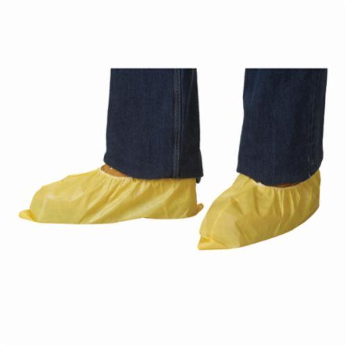 Lakeland® C1S901YP-2X Disposable Shoe Cover, 2XL Fits Shoe, Yellow, Elastic Closure, ChemMax® 1 Outsole