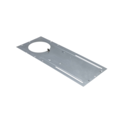 Liteline P-4020 Low Profile Pre-Mounting Plate With Collar, For Use With SLM4, SLM4F, SLMPRO4, LUNA™ and RA4 Series Round Fixtures, 4 in, 4-1/4 in Cut Hole, Steel