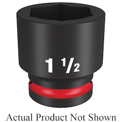 Milwaukee® SHOCKWAVE™ Impact Duty™ 49-66-6316 Socket, 3/4 in Hex Drive, 1-9/16 in Standard Socket, 6 Points