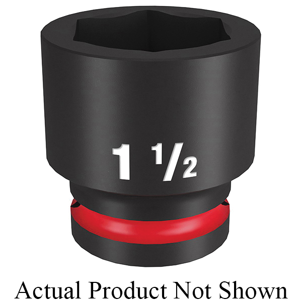 Milwaukee® SHOCKWAVE™ Impact Duty™ 49-66-6316 Socket, 3/4 in Hex Drive, 1-9/16 in Standard Socket, 6 Points