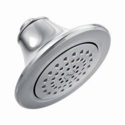 Moen® S6312 Standard Shower Head, Icon™, 2.5 gpm Minimum, 1 Spray, Wall Mount, 5-7/8 in Head, Domestic