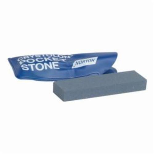 Norton® Crystolon® 61463690703 JP14 Pocket Stone With Case, 3 in L