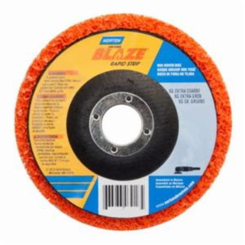 Norton® Blaze® Rapid Strip™ 66623303916 Non-Woven Depressed Center