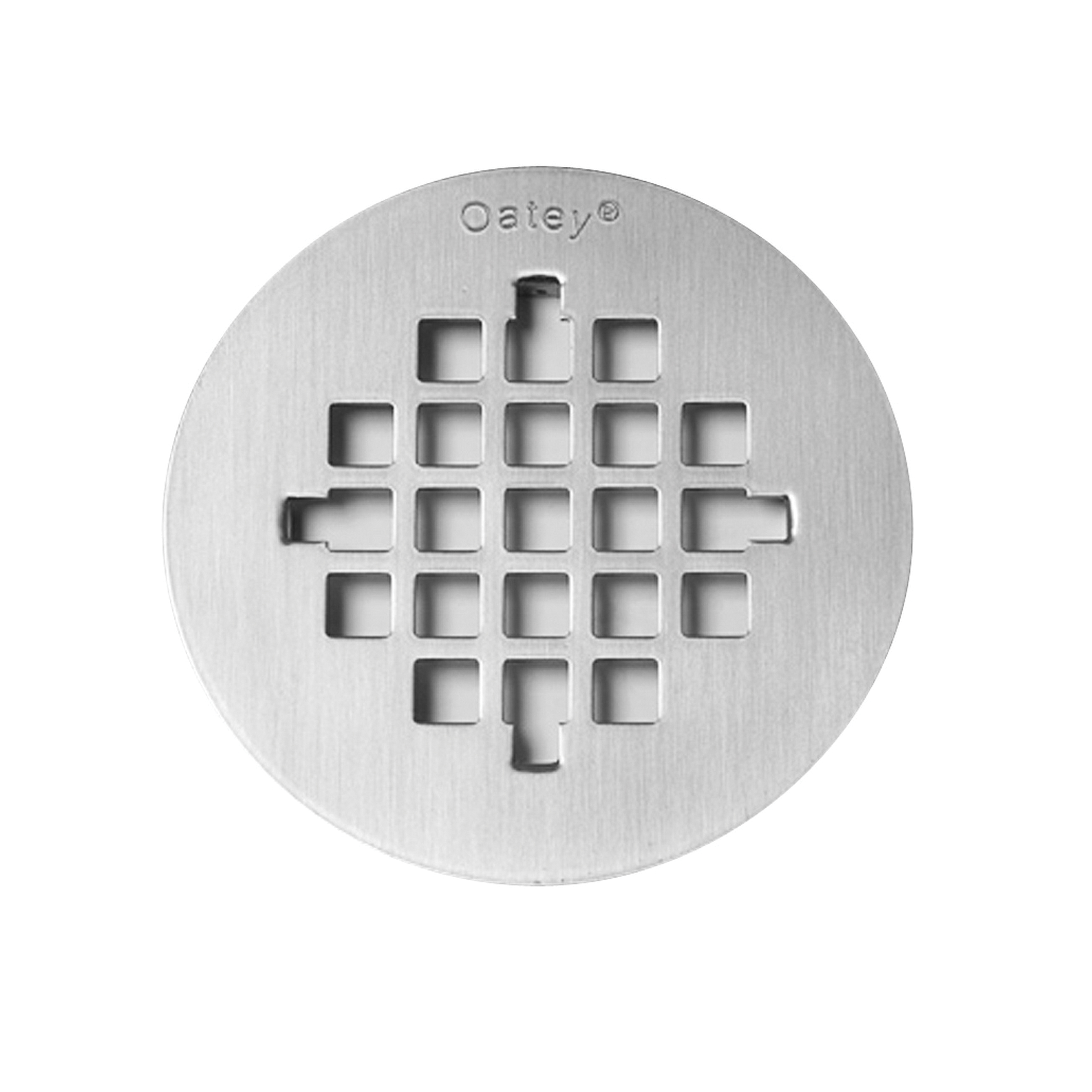 Oatey® 42138 Round Snap-Tite Strainer, 4-1/4 in Nominal, Stainless Steel