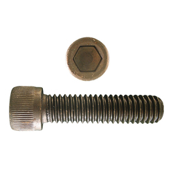 Paulin® Papco® 1372-221 Fully Threaded Heat Treated Socket Head Cap Screw, #10-32, 1 in OAL, Alloy Steel