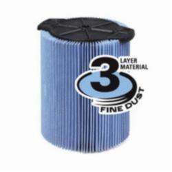 RIDGID® Qwik-Lock™ 72952 Fine Dust Filter, For Use With: Model WD0640, WD1250, WD1450, WD1670, WD1851, WD1956, WD7000, RV2400A and RV2600B Vacuum