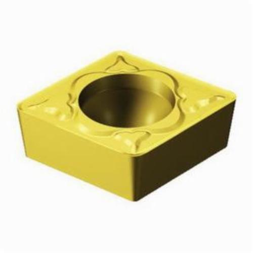 Sandvik Coromant 5724017 CoroTurn® 107 Turning Insert, ANSI Code: CCMT 2(1.5)1-MM 1025, CCMT Insert, Material Grade: M, S, 2(1.5)1 Insert, Diamond Shape, 06 Seat, Positive Rake, Neutral Cutting, Carbide, Manufacturer's Grade: 1025