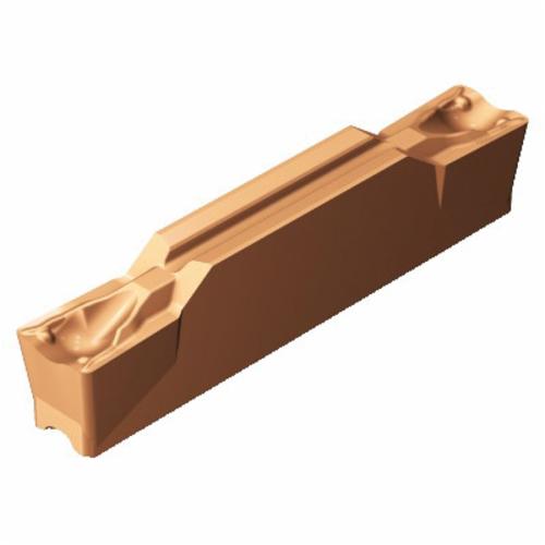 Sandvik Coromant 5736555 CoroCut® 1-2 1-Sided Turning Insert, N123 Insert, Material Grade: K, M, N, P, S, H2 Insert, H Seat, Positive Rake, Neutral Cutting, For Use On Cast Iron, Heat-Resistant Super Alloys, Non-Ferrous Metals, Stainless Steel and Steel