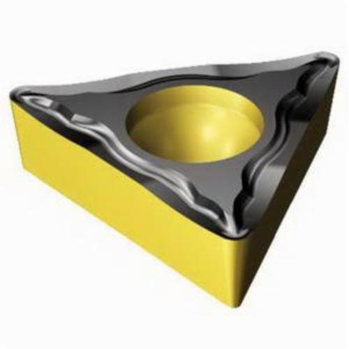 Sandvik Coromant 5752481 CoroTurn® 107 Turning Insert, ANSI Code: TCMT 2(1.5)1-UM 4225, TCMT Insert, Material Grade: K, P, 2(1.5)1 Insert, Triangular Shape, 11 Seat, Positive Rake, Neutral Cutting, For Use On Cast Iron and Steel, Carbide