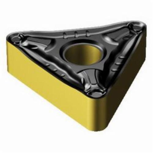 Sandvik Coromant 5754200 T-Max® P Basic Shape Turning Insert, ANSI Code: TNMG 432-PM 4225, TNMG Insert, Material Grade: K, P, 432 Insert, Triangular Shape, 22 Seat, Negative Rake, Neutral Cutting, For Use On Cast Iron and Steel, Carbide