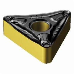 Sandvik Coromant 5754147 T-Max® P Basic Shape Turning Insert, ANSI Code: TNMG 431-PM 4235, TNMG Insert, Material Grade: M, P, 431 Insert, Triangular Shape, 22 Seat, Negative Rake, Neutral Cutting, For Use On Stainless Steel and Steel, Carbide