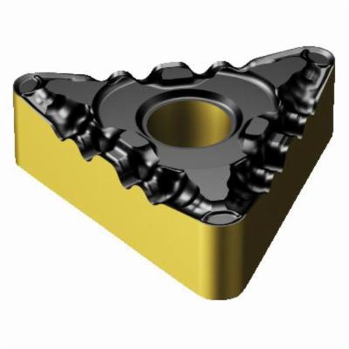Sandvik Coromant 6532427 T-Max® P Basic Shape Turning Insert, ANSI Code: TNMG 432-PF 4325, TNMG Insert, Material Grade: K, P, 432 Insert, Triangular Shape, 22 Seat, Negative Rake, Neutral Cutting, For Use On Cast Iron and Steel, Carbide