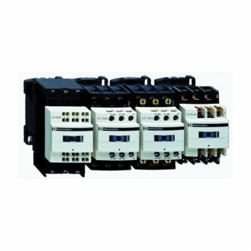 Schneider Electric TeSys™ LC1D25G7 D-Line IEC Contactor With Protective Cover, 120 VAC V Coil, 25 A, 3NO Contact, 3 Poles