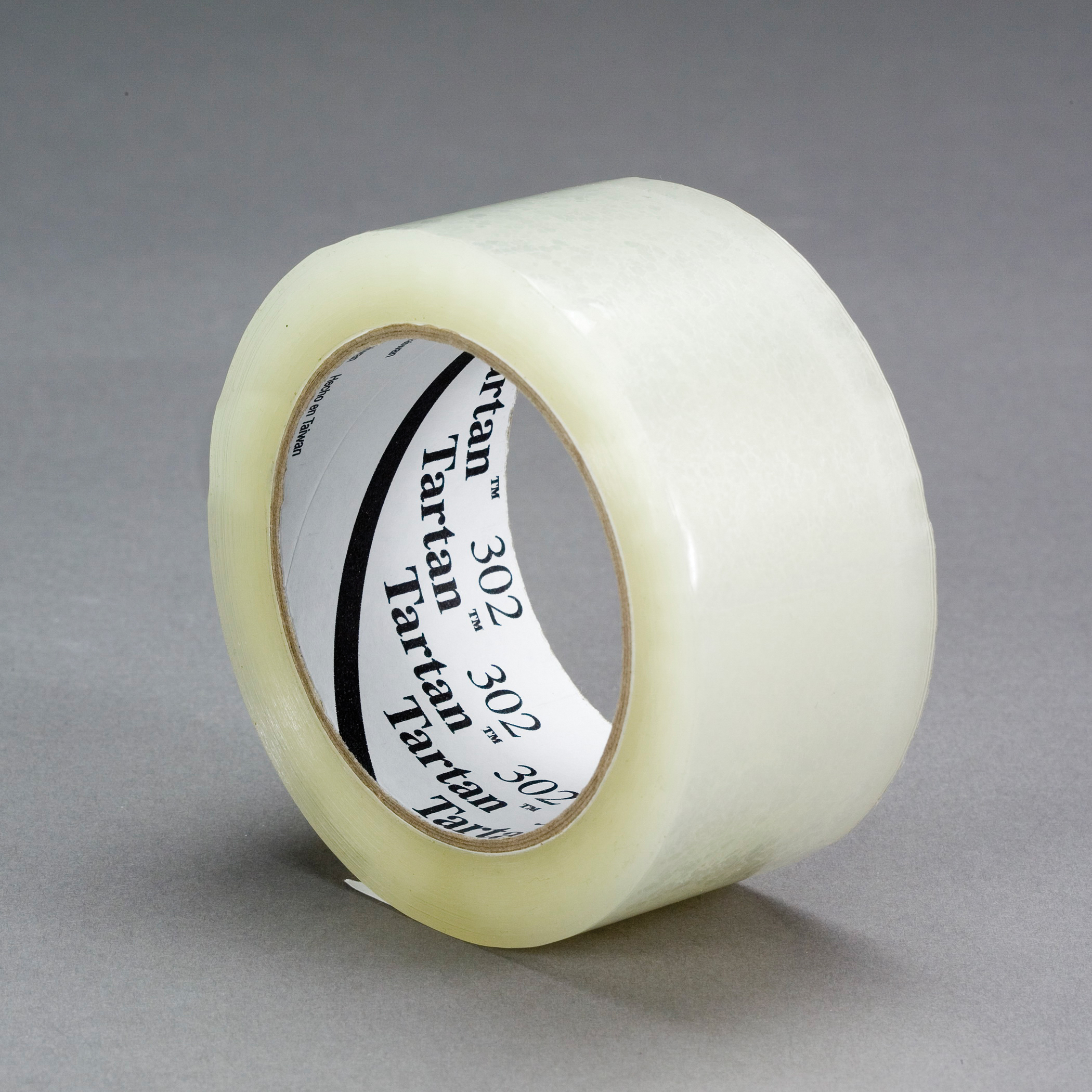 Tartan™ 051115-25657 Box Sealing Tape, 100 m L x 48 mm W, 1.6 mil THK, Pressure Sensitive Acrylic Adhesive, Polypropylene Film Backing, Clear